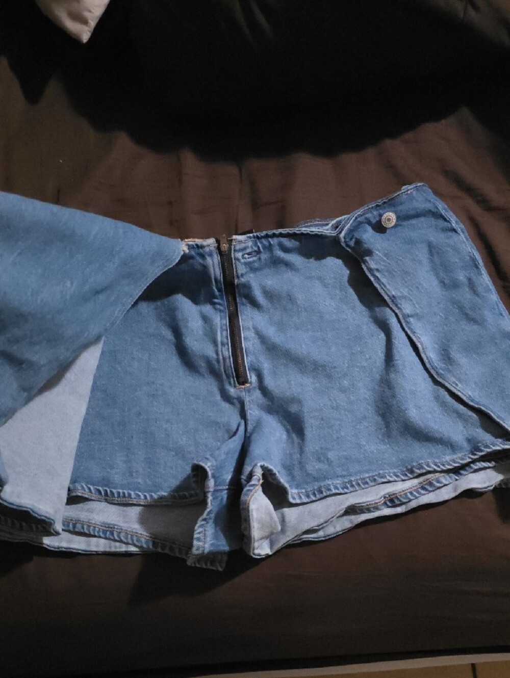 American Eagle Outfitters Blue Denim Mini Skirt - Picture 10 of 10